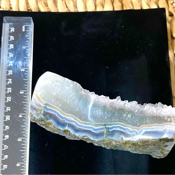 Amethyst moon with druzy - Picture 6 of 16